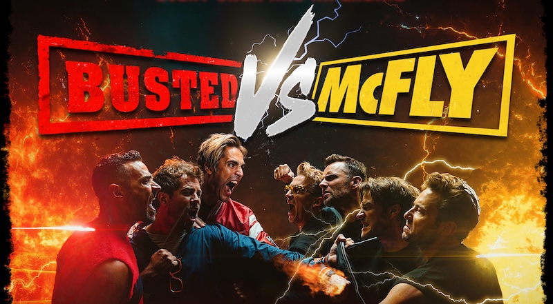 McFly & Busted announce 2025 battle of the bands tour – High Fives ...